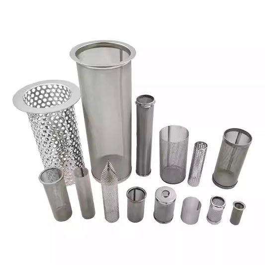 Stainless Steel Wire Mesh Cylinder Filter Tube